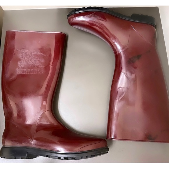 Burberry Rain Boots - Picture 1 of 5